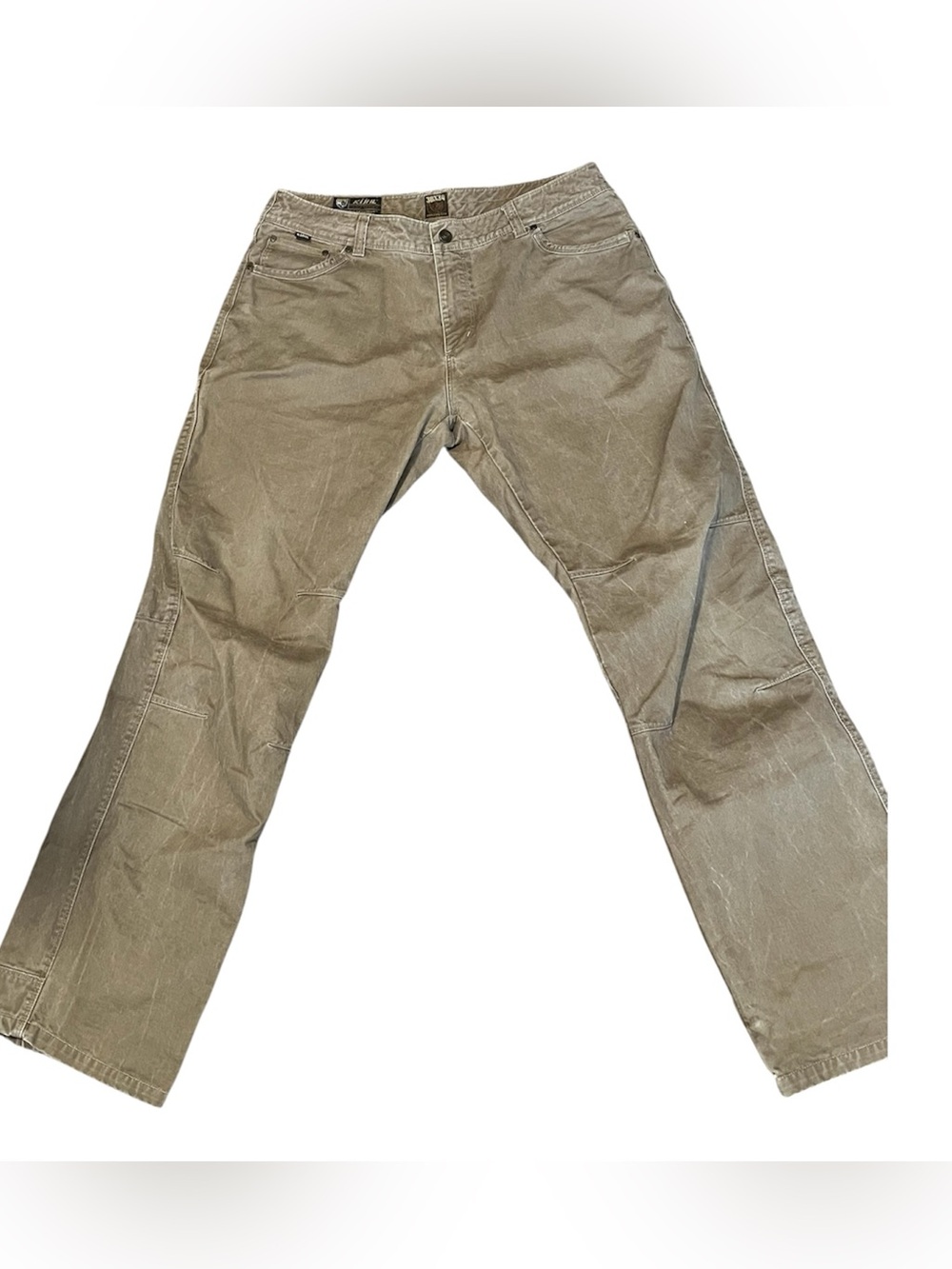 Kuhl RYDR Vintage Patina Dye Pants 38 x 34 Tan